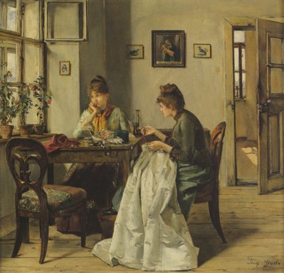 The Seamstress by Josef Gisela